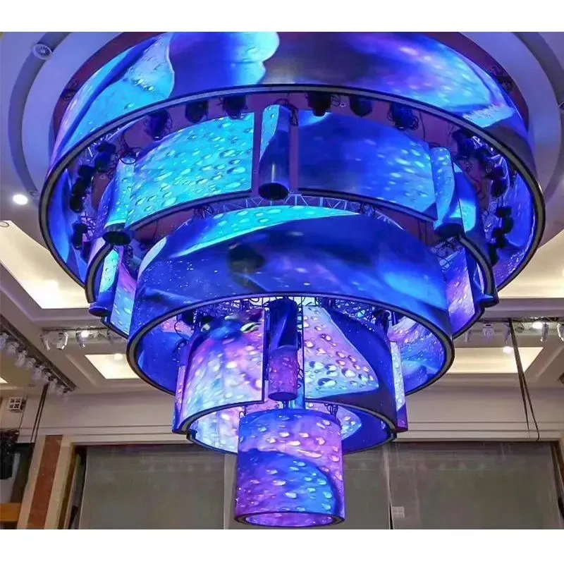 Flexibel LED-videoväggskärm